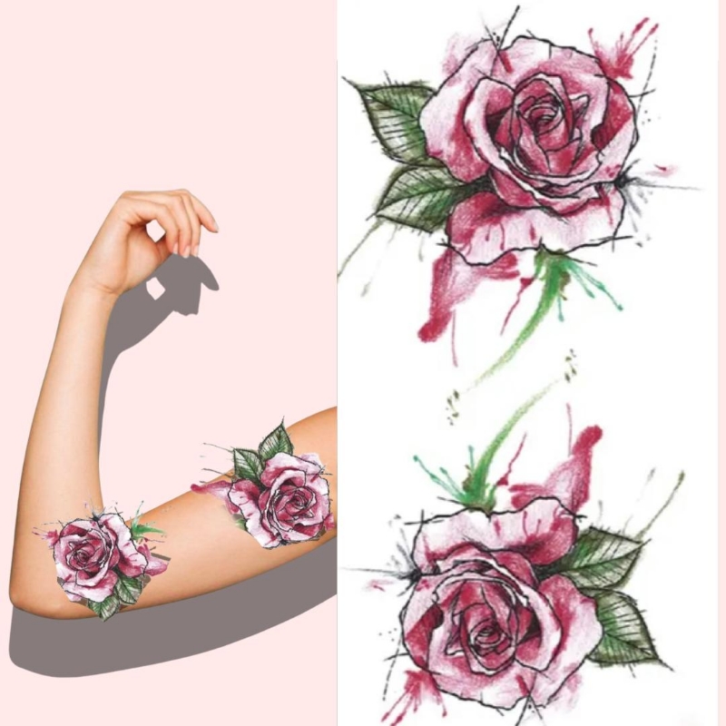 Picture of tattoo waterproof decal, For body, legs and arm