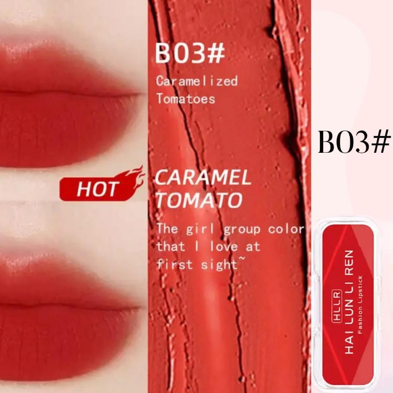 Picture of Lip gloss with caramel tomato fruit